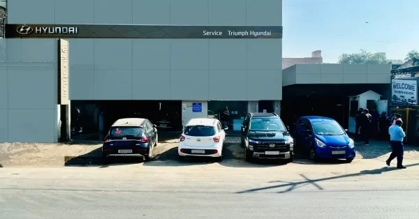 triumph hyundai mayapuri service center